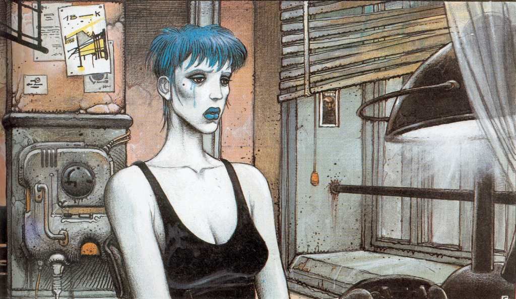 рисунки Enki Bilal