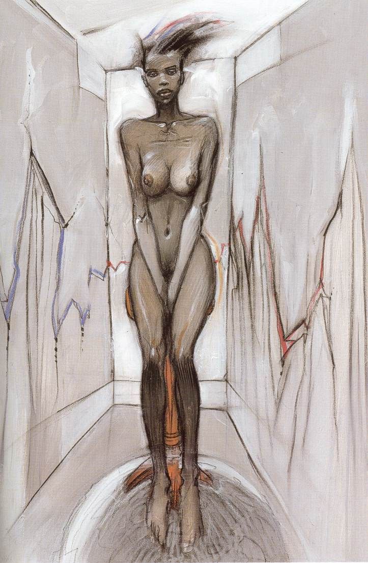 рисунки Enki Bilal